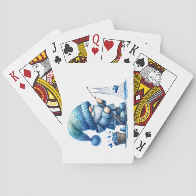 Bladfiskekort Casinokort (Baksidan)