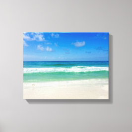 Bladfotografi för att ta mig till havet canvastryck