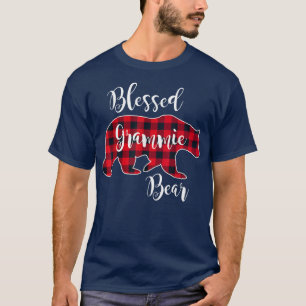 Bladgummi Bear Red Buffalo Check Play Grand T Shirt