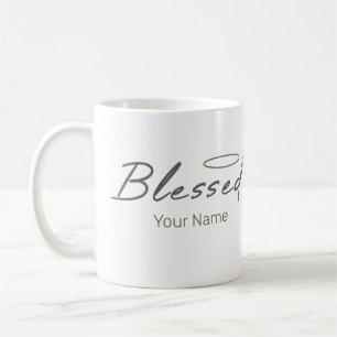 Bladhalodesign för Religiösa för kristet gift Kaffemugg