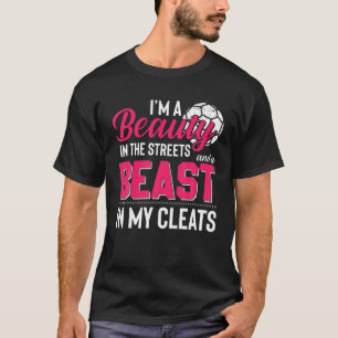 Bladhet i Beasten Streets på min Cleats-ikonen T Shirt