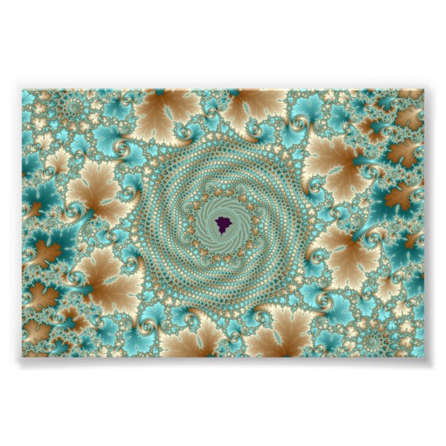 Bladhorls Fractal Fototryck (Framsidan)