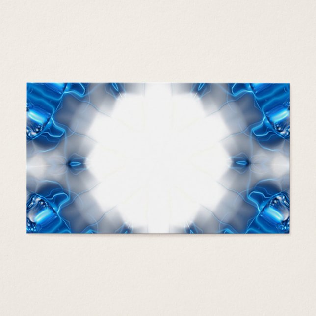 Blådiamanter Visitkort (Framsidan)