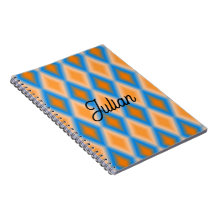Blådiamantformer av monogramövertoning, orange