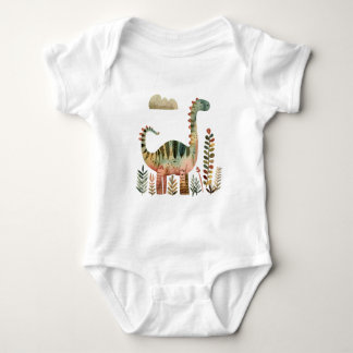 Bladig Dino-scen – Söt dinosaurie-tröja för barn T Shirt
