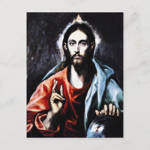 Bladinbjudningar till El Greco Kristus Inbjudningar
