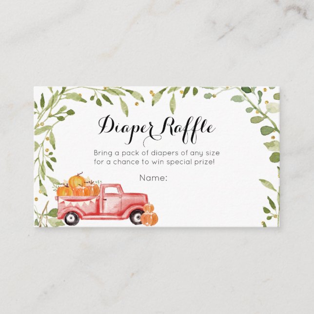 Bladklumpor Lastbil Babykläder, dykning av bakgaff Tilläggskort (Framsida)