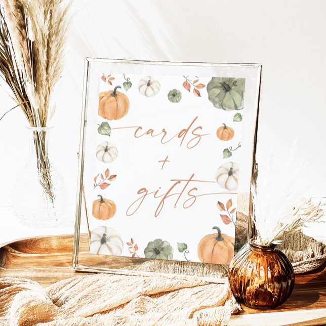 Bladkort för babyskor och presentkort, Pumpkin Poster (Skapare uppladdad)