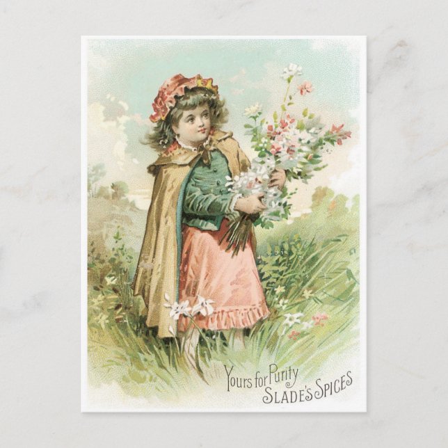 Bladkryddor Vykort (Framsida)