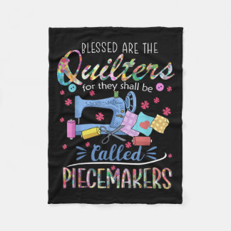 Bladkvartsparter Piecemakers Quilting Sewing Gift Fleecefilt