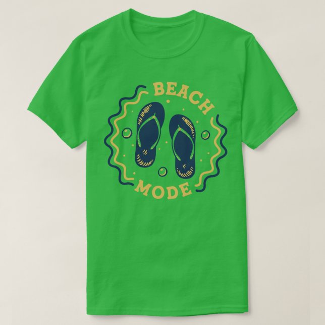 Bladläge, Roligt, sommarvändskiva, flagga 2 T Shirt (Design framsida)