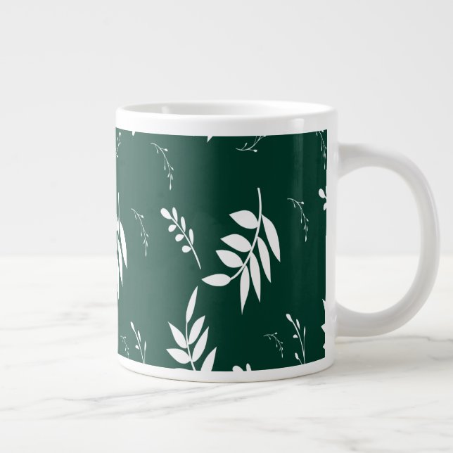 bladmönster jumbo mugg (Höger)