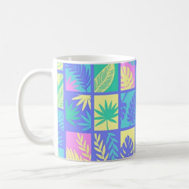 Bladmönster Kaffemugg (Vänster)