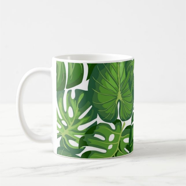 Bladmönster Kaffemugg (Vänster)