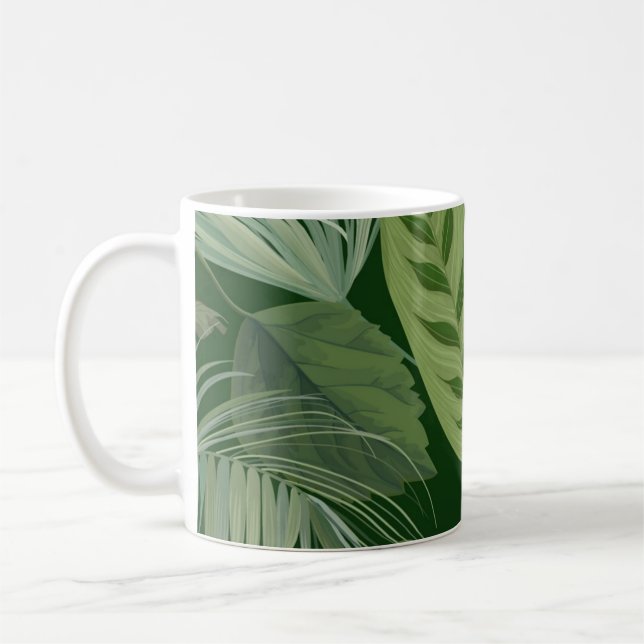 Bladmönster Kaffemugg (Vänster)