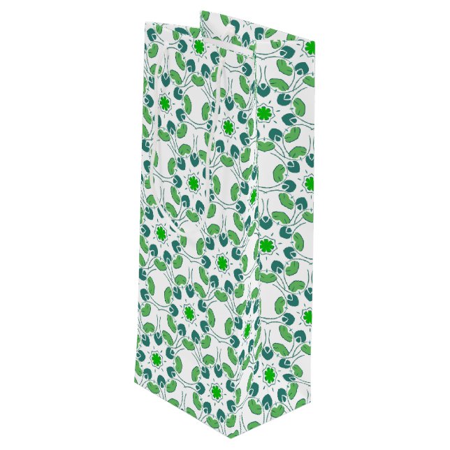 Bladmönster, Mönster av blad, Gröna blad (Baksidan Vinklad)