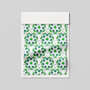 Bladmönster, Mönster av blad, Gröna blad Tyg