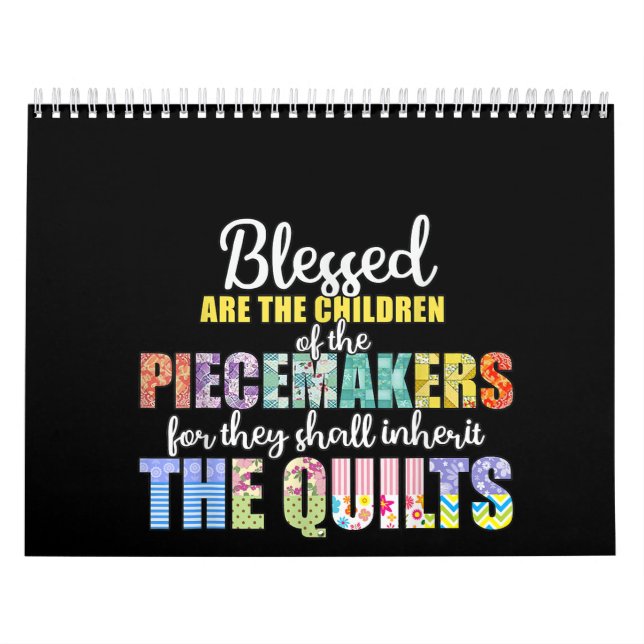 Bladpiecemakers Children Quilting Crochet Kalender (Omslag)