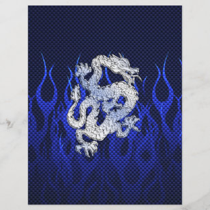 Blådrake i Stilar av kolfiber från Chrome Reklamblad