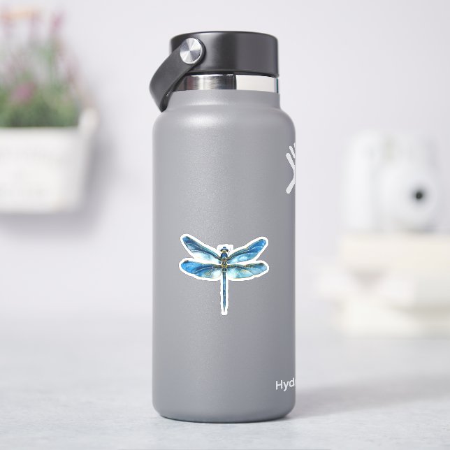 Blådrake Klistermärken (HydroFlask)