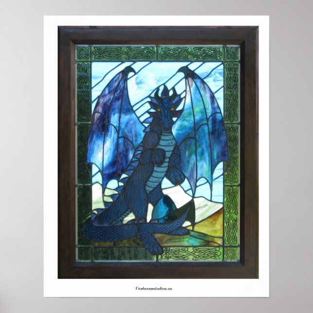 Blådrake Poster (Framsidan)