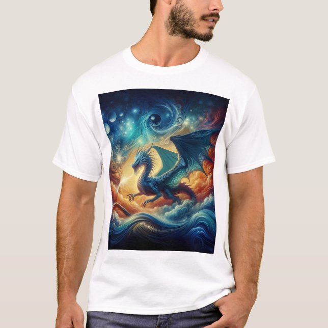 Blådrake T Shirt (Framsida)