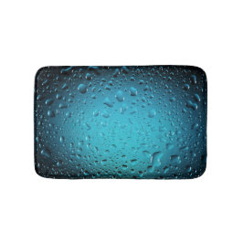 Blådroppar i snyggtens Coola vatten Badrumsmatta