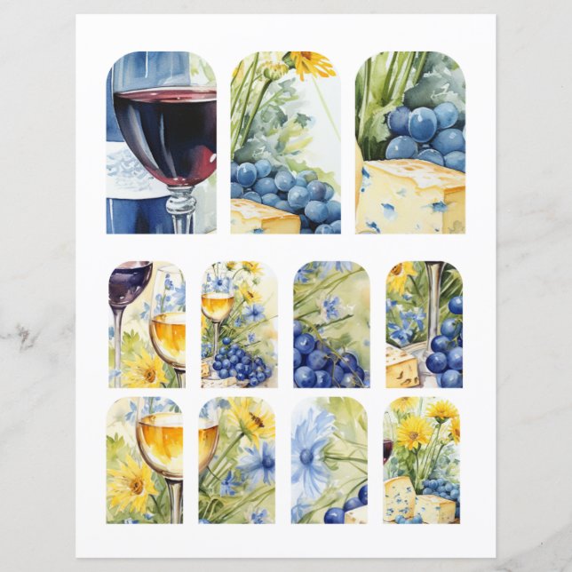 Blådruvor för vin 1:1 av 4 (Framsida)