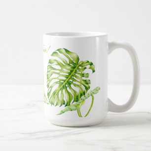 Bladskulpturer på klassisk Mugg