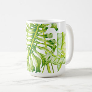 Bladskulpturer på klassisk Mugg (A)