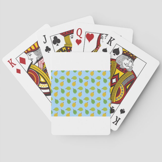 blådurianer spel kort (Baksidan)