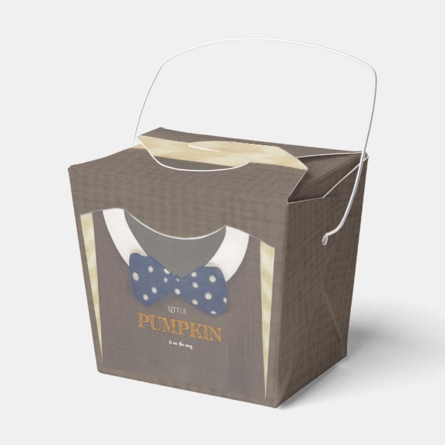 Blådykodräkt för babydusch presentaskar (Framsidan Sidan)