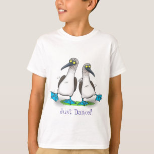Blådystensdans tecknad t shirt