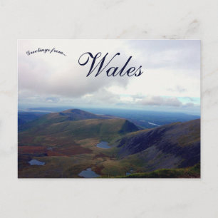 Blaenau Ffestiniog Snowdonia National Park Wales Vykort