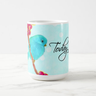 Blåfågel - Idag är en riktigt bra dag! Kaffemugg