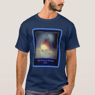 Blåfågel Skapar din egen offerts Anpassningsbar T Shirt