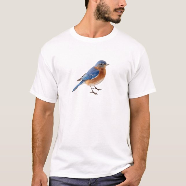 Blåfågel T-shirt (Framsida)