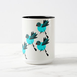 Blåfågelkaffe mugg