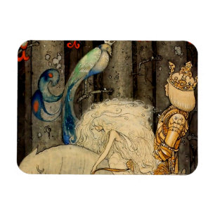 “Blåfågeln” av John Bauer Magnet