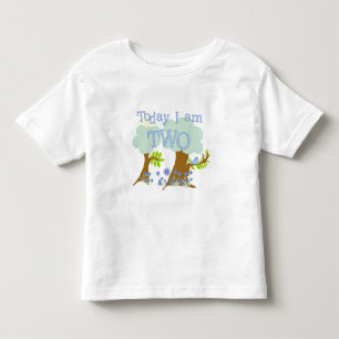 Blåfågelns andra födelsedag Tshirts och presenter