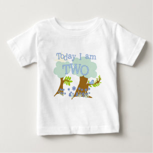 Blåfågelns andra födelsedag Tshirts och presenter