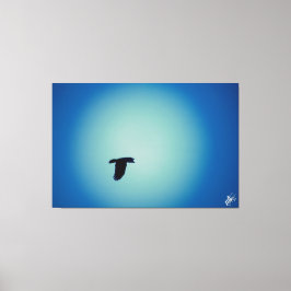 Blåfågelserie nr 7 canvastryck