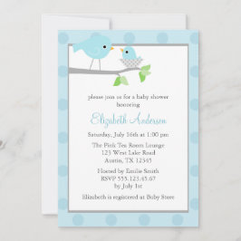 Blåfåglar, gästbarn inbjudningar