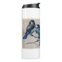 Blåfåglar på Gren av Hector Giacomelli