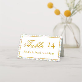 Blåfåglars Bröllop Placeringskort