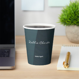 Blåfärgad grått-gradient vinkarare mönster