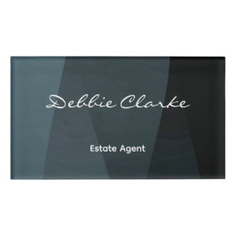 Blåfärgad grått-gradient vinkarare mönster