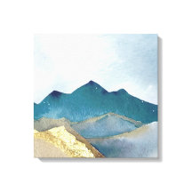 Blåfärgad Grönt Guldoljefabrik liggande