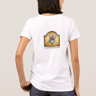 Blåfärgad örnservett T-Shirt