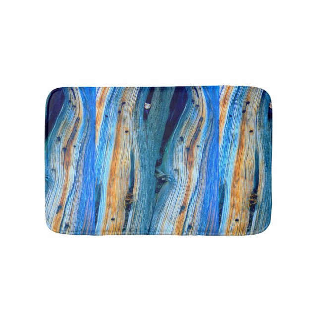 Blåfärgade ladugårdar badrumsmatta (Framsidan)